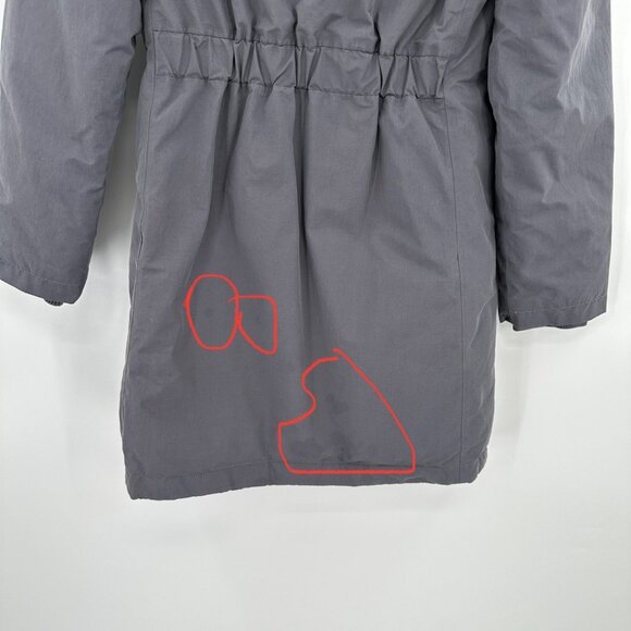 The North Face Arctic Down Parka size XS Women's Full Zip with Hood Smoked Pearl - Picture 14 of 14
